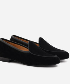 Greta Belgian Loafer - Suede - Women's