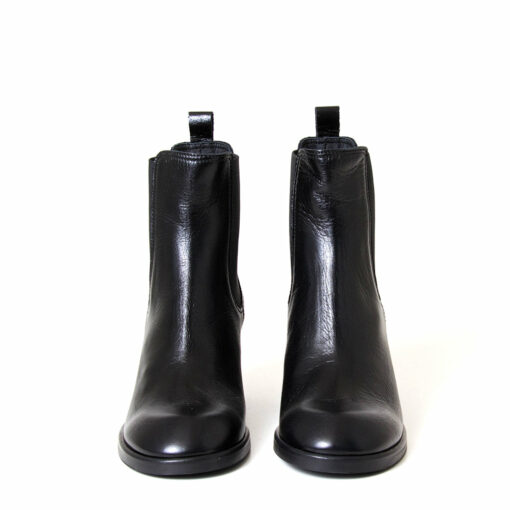 Aida Women's Leather Chelsea Boot Black - Image 3