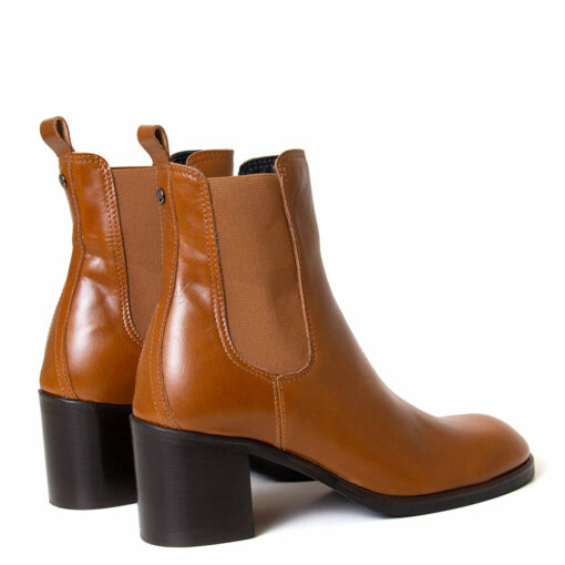 Aida Women's Leather Chelsea Boot Brown - Image 4