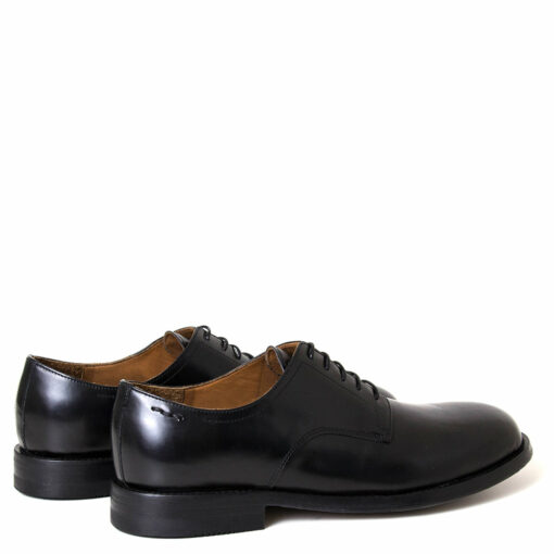 Aiden Men's Leather Derby Black - Image 4