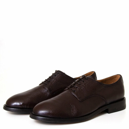 Aiden Men's Leather Derby Tan - Image 2