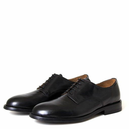 Aiden Men's Leather Derby Black - Image 2