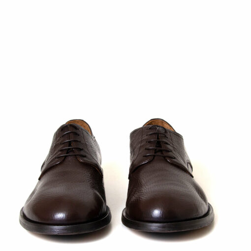Aiden Men's Leather Derby Tan - Image 3