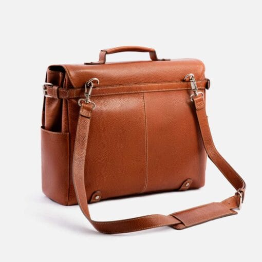 Gaston Messenger Bag - Pebbled - Men's - Image 7