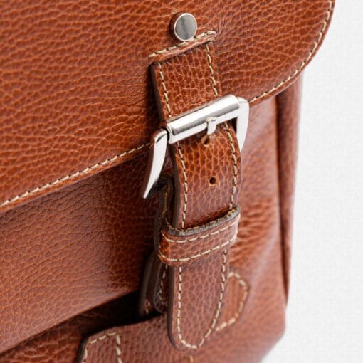 Gaston Messenger Bag - Pebbled - Men's - Image 10