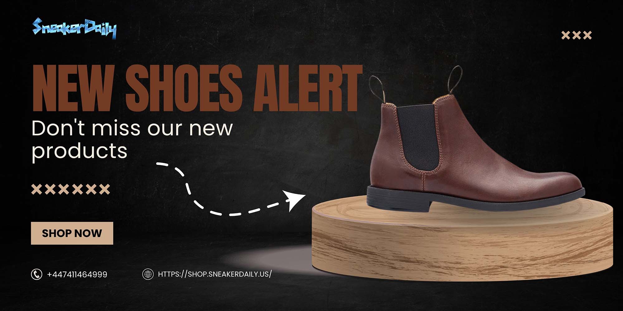 new product banner