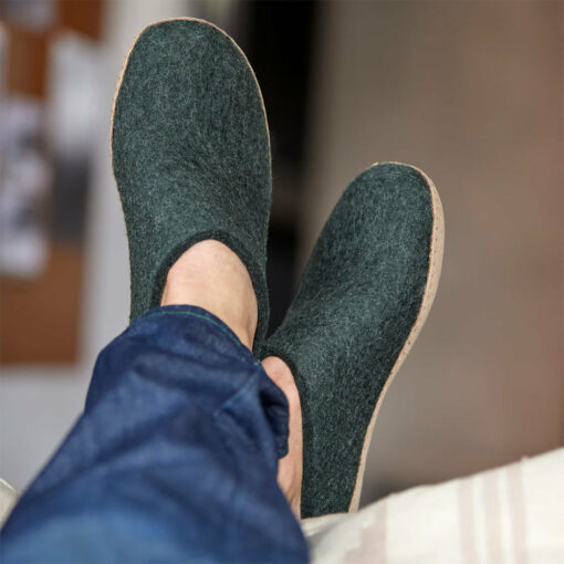 The Slip On Men's Shoe Forrest Green - Image 2