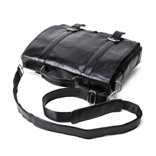 Men’s Genuine Cowhide Leather Crossbody Bag – 1435191 - Image 2