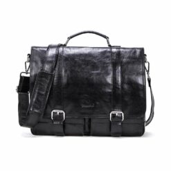 Men’s Genuine Cowhide Leather Crossbody Bag – 1435191