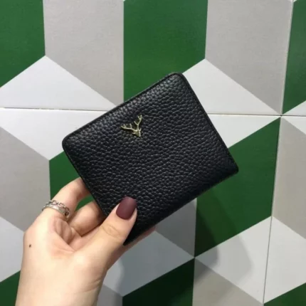 Slim Folded Women’s Genuine Cowhide Leather Wallet – 4777236