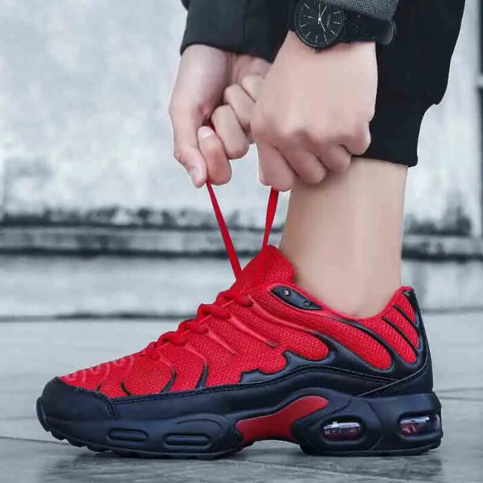 Air Cushion Casual Sneakers Men Summer Platform Low Top Running Shoes (8)