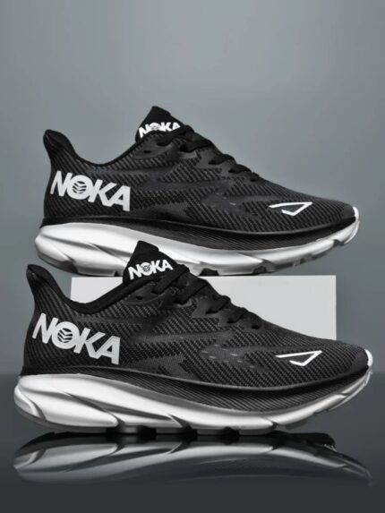 Air Cushion Runner Trainers Black 1