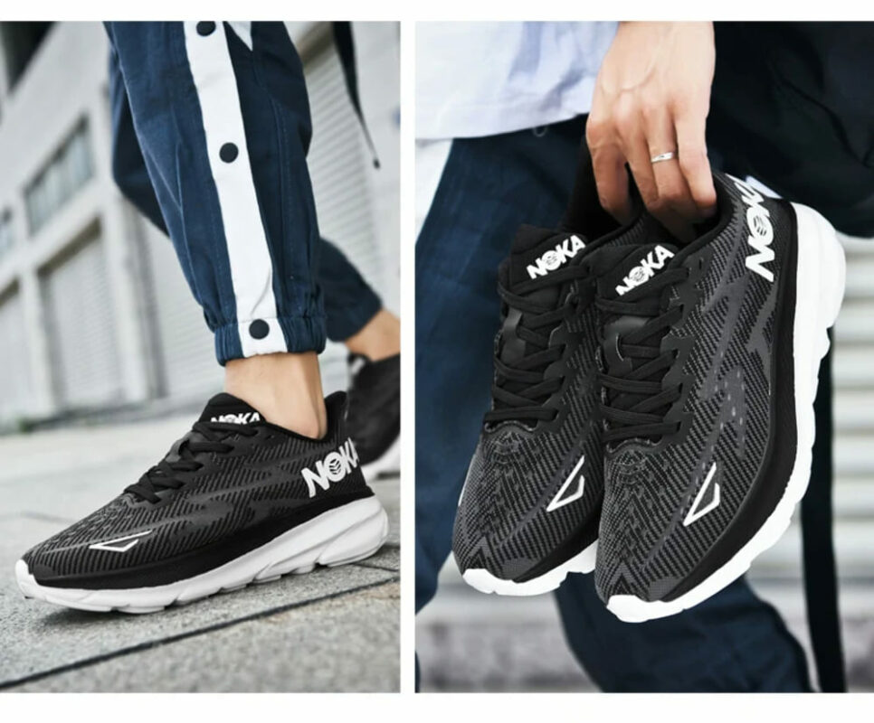 Air Cushion Runner Trainers Black