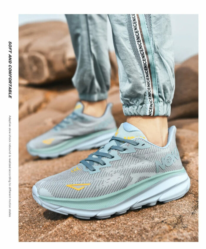 Air Cushion Runner Trainers Sea Blue 1