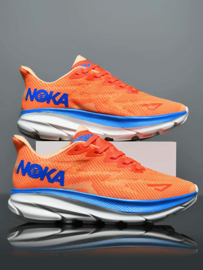 Air Cushion Runner Trainers orange