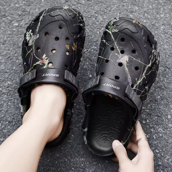 Nature Aquarium Style Sandals black