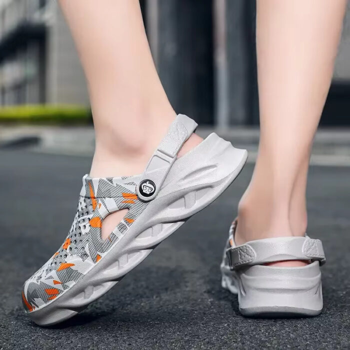 grey sandle