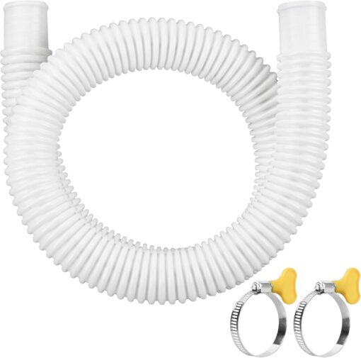 1. 25" Pool Hose 41" with Clamps - Above Ground Pool Pump Replacement