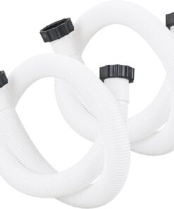 1. 5" Pool Hose 2-Pack - 59" Replacement Filter Pump Hose for Above Ground Pools