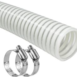 1. 5" x 12 FT Pool Filter Hose - Replacement for Above Ground Pools - Flexible, UV Resistant PVC Vacuum Hose
