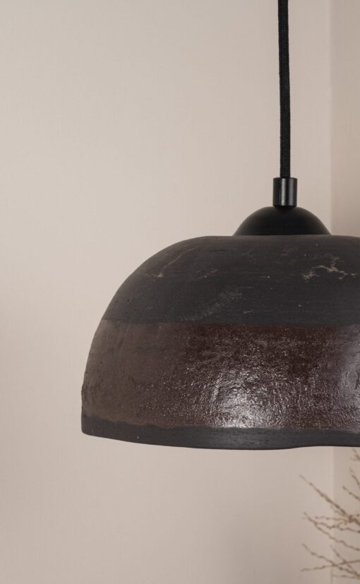 12" Wabi Sabi Ceramic Pendant Light - Modern Chandelier Island Lighting - Christmas Decor - Image 2