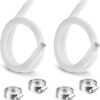 1.25" Pool Pump Hose 2-Pack - 59" Replacement for Intex & Coleman Filter Pumps 607/637