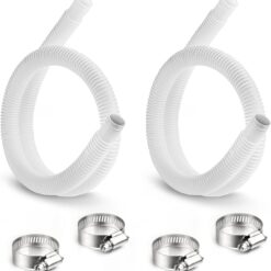 1.25" Pool Pump Hose 2-Pack - 59" Replacement for Intex & Coleman Filter Pumps 607/637