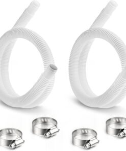 1.25" Pool Pump Hose 2-Pack - 59" Replacement for Intex & Coleman Filter Pumps 607/637
