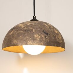 19" Handcrafted Ceramic Pendant Light - Modern Chandelier for Kitchen Island Lighting