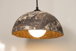 19" Modern Ceramic Pendant Light - Pottery Chandelier for Kitchen Island & Dining Room