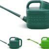 2 Gallon Watering Can - Long Spout & Stainless Steel Head - Outdoor Garden Plants & Flowers