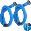 2-Pack Pool Hose 1.5" x 59" - Replacement Pump Filter Hose for Intex & Above Ground Pools