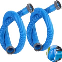 2-Pack Pool Hose 1.5" x 59" - Replacement Pump Filter Hose for Intex & Above Ground Pools