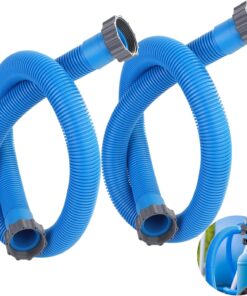 2-Pack Pool Hose 1.5" x 59" - Replacement Pump Filter Hose for Intex & Above Ground Pools