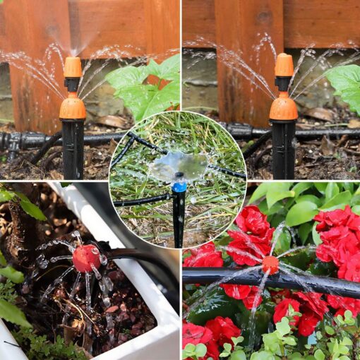 240FT Drip Irrigation Kit - Automatic Watering System for Garden, Lawn & Greenhouse - Image 3