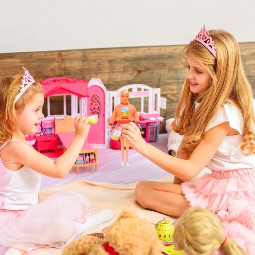 28Pcs Doll Clothes & Accessories for 11-12 Inch Dolls - Winter Coats, Dresses, Shoes - Xmas Items - Image 5