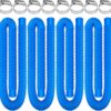 4-Pack Pool Hose 1.25" x 59" for Above Ground Pools - Replacement Pump Hose with Clamps