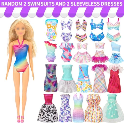 52 Pcs Doll Clothes & Accessories Set - Image 4