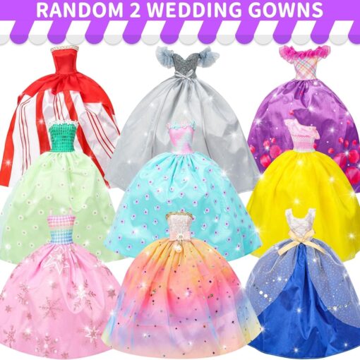 52 Pcs Doll Clothes & Accessories Set - Image 2