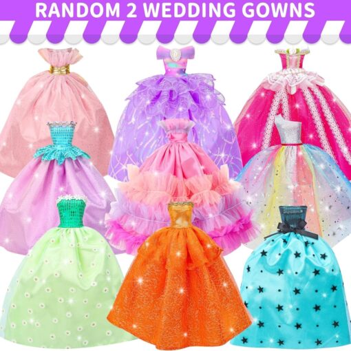 56 Pcs Doll Clothes & Accessories Set - Image 2