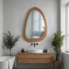 Aesthetic Wall Mirror - Personalized Christmas & Housewarming Item - Modern Home Decor