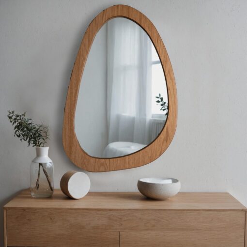 Aesthetic Wall Mirror - Personalized Christmas & Housewarming Item - Modern Home Decor - Image 3