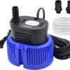 AgiiMan 850 GPH Pool Cover Pump - Submersible with Hose & Adapters - Above/In-Ground Water Removal