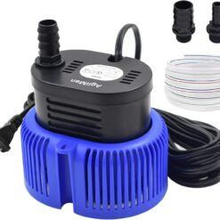 AgiiMan 850 GPH Pool Cover Pump - Submersible with Hose & Adapters - Above/In-Ground Water Removal