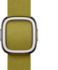 Apple Watch Band 42mm - Modern Buckle Cartreuse Large - Genuine Leather Strap