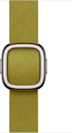 Apple Watch Band 42mm - Modern Buckle Cartreuse Large - Genuine Leather Strap