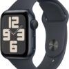Apple Watch SE (2nd Gen) 40mm GPS Midnight Aluminum - Fitness, Sleep & Heart Rate Tracking