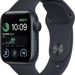 Apple Watch SE 2nd Gen (GPS, 40mm) Midnight Aluminum - Best Deals & Free Shipping