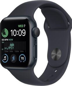Apple Watch SE 2nd Gen (GPS, 40mm) Midnight Aluminum - Best Deals & Free Shipping