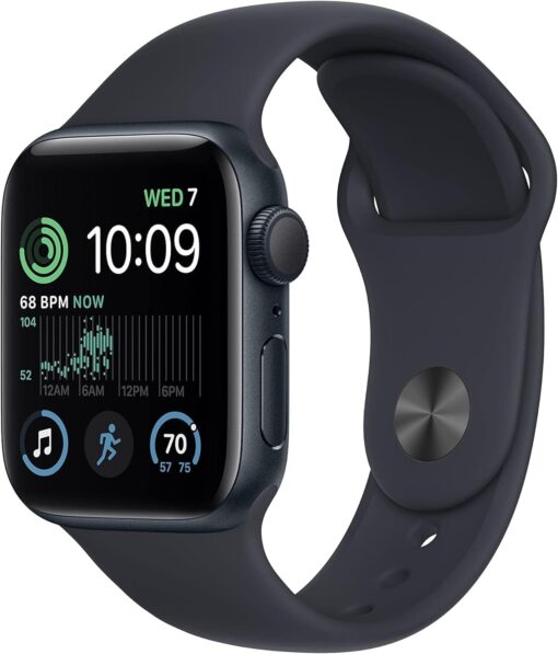 Apple Watch SE 2nd Gen (GPS, 40mm) Midnight Aluminum - Best Deals & Free Shipping
